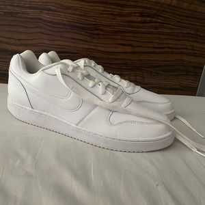 Men’s Nike Ebernon Low Triple White Court Shoes